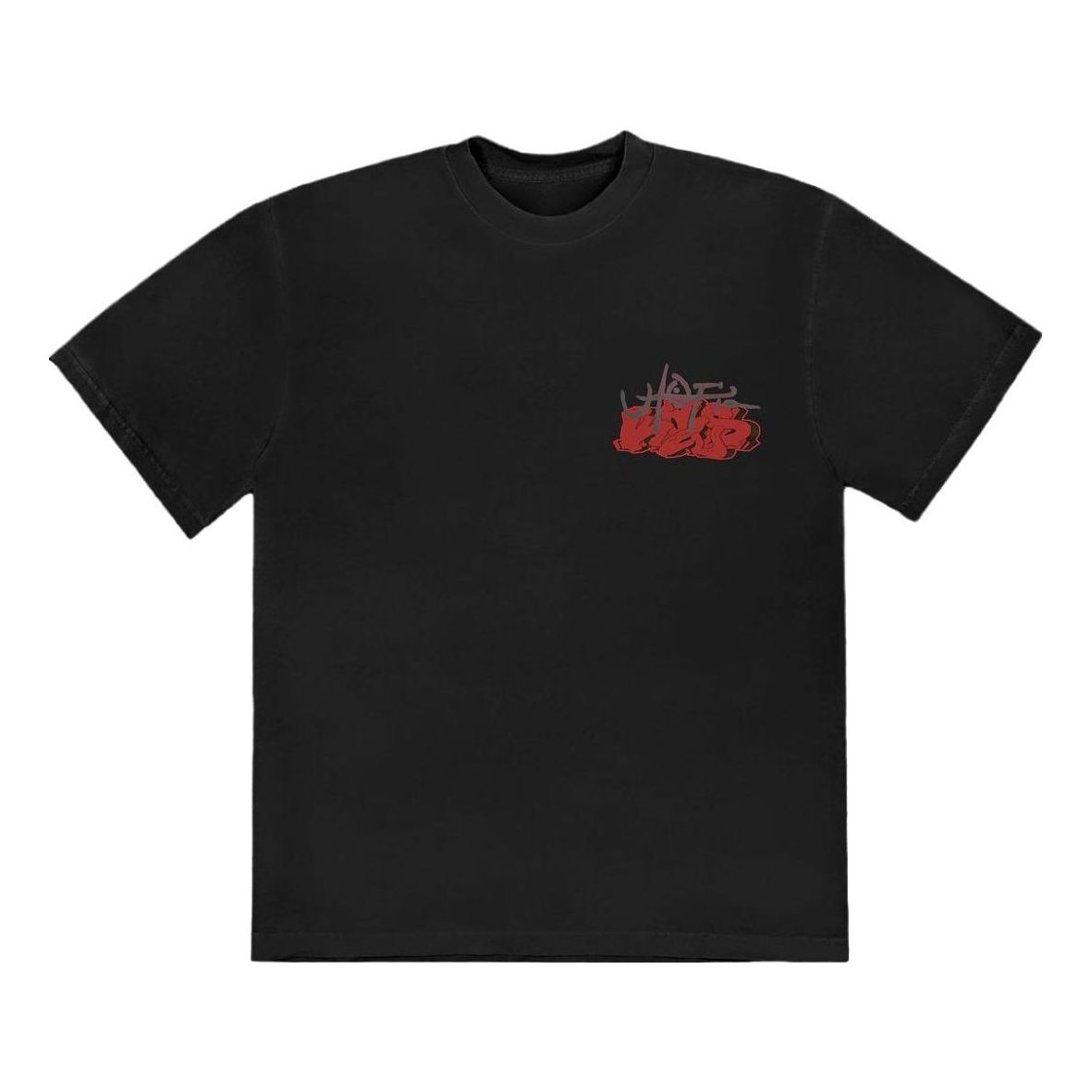 Majica kratkih rukava Cactus Jack by Travis Scott Travis Scott x KAWS Utopia II Tee Crna | TSUT-SS02, 0