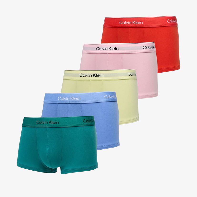 Bokserice CALVIN KLEIN Calvin Klein Icon Cotton Stretch Low Rise Trunk 5-Pack Višebojno | LV00NB4230 VST