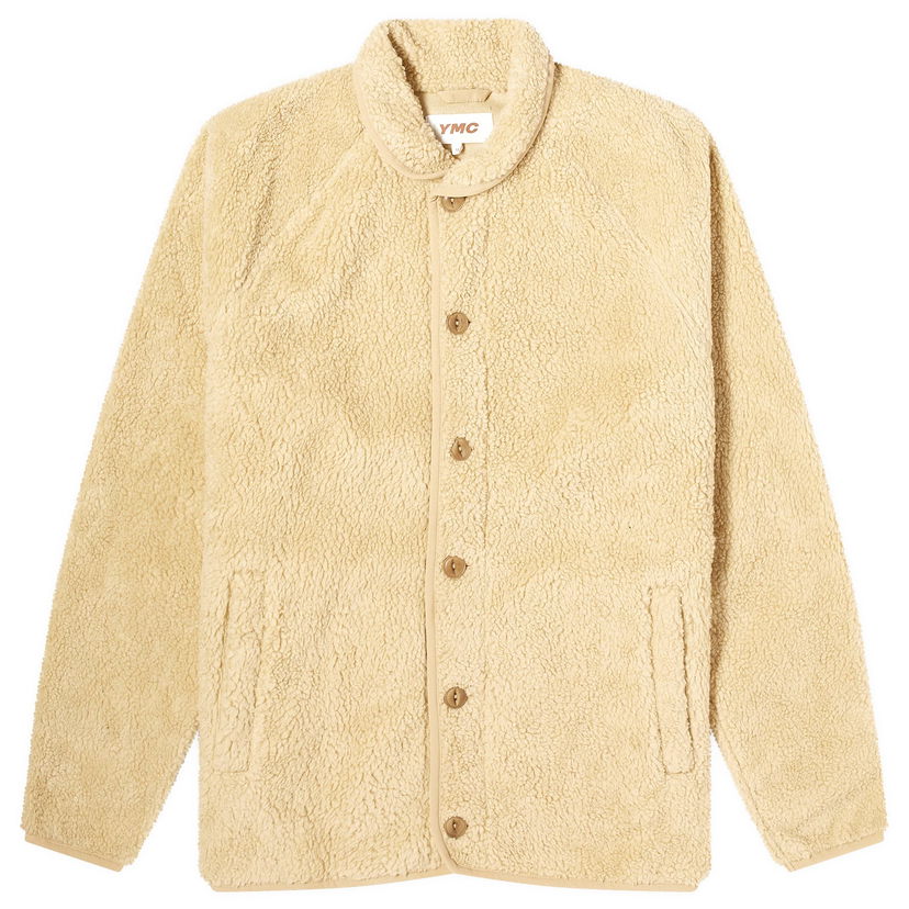 Jakna YMC Men's Fleece Jacket Žuta | P7AZD-20