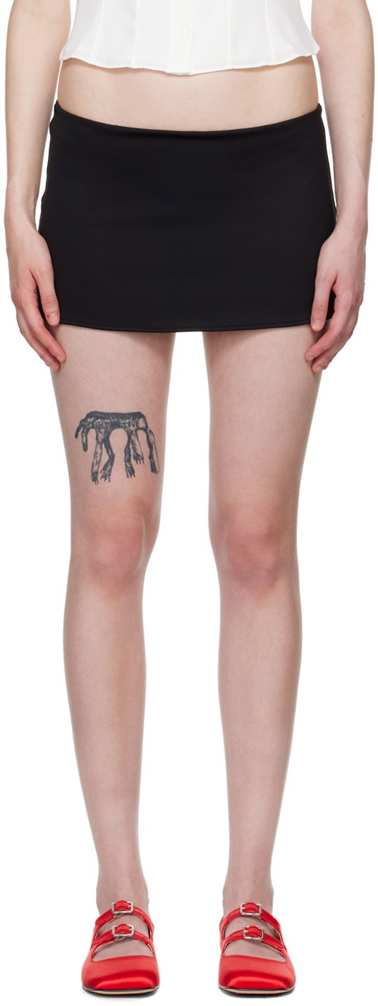 Suknja GUIZIO Guizio Micro Miniskirt Crna | C00301K021