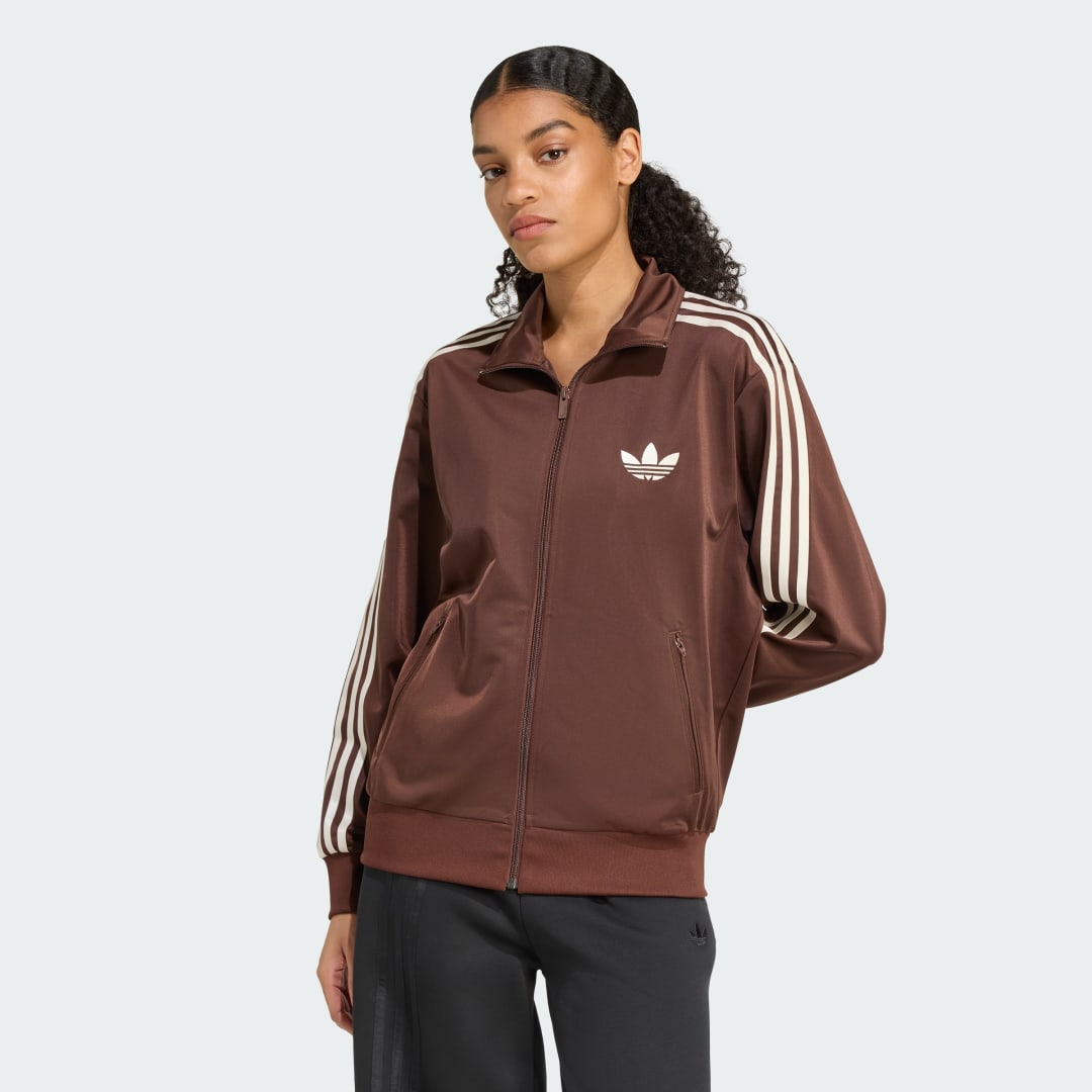 Jakna adidas Performance Adicolor Classics Firebird Track Top Smeđa | KH1593, 0