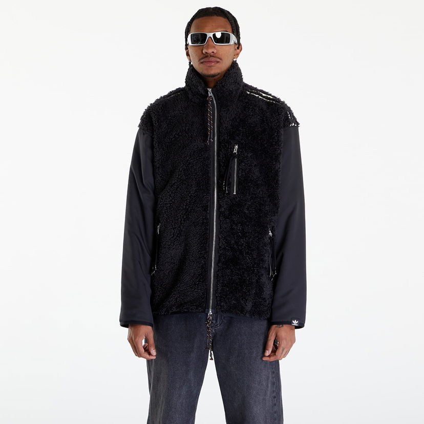 Jakna adidas Originals Song For The Mute x Fleece Jacket UNISEX Black Crna | IY9513