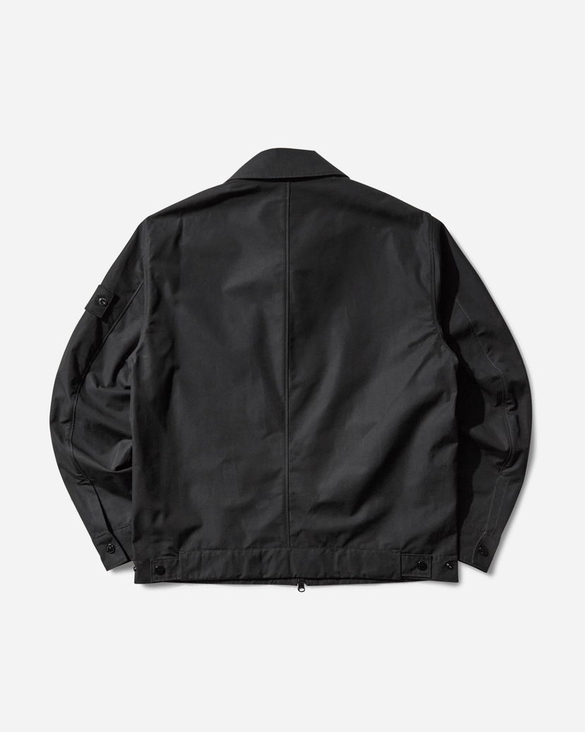 Košulja Stone Island Ghost Cotton Canvas Overshirt Crna | K2S15-1200018-S00F1 V0029