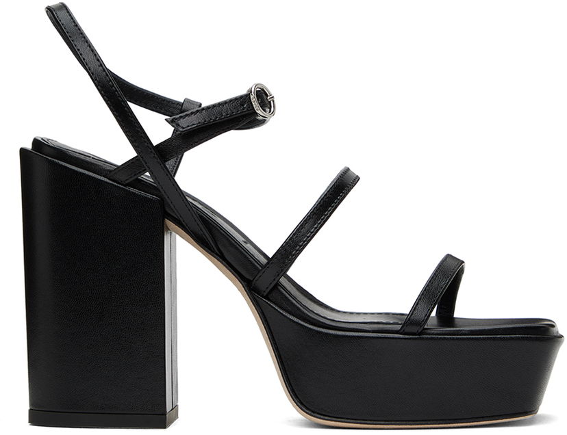 Dodaci Aeyde Aeyde Katalin Heeled Sandals Crna | A11-HS-ATNS11BL38-SS24-800-007