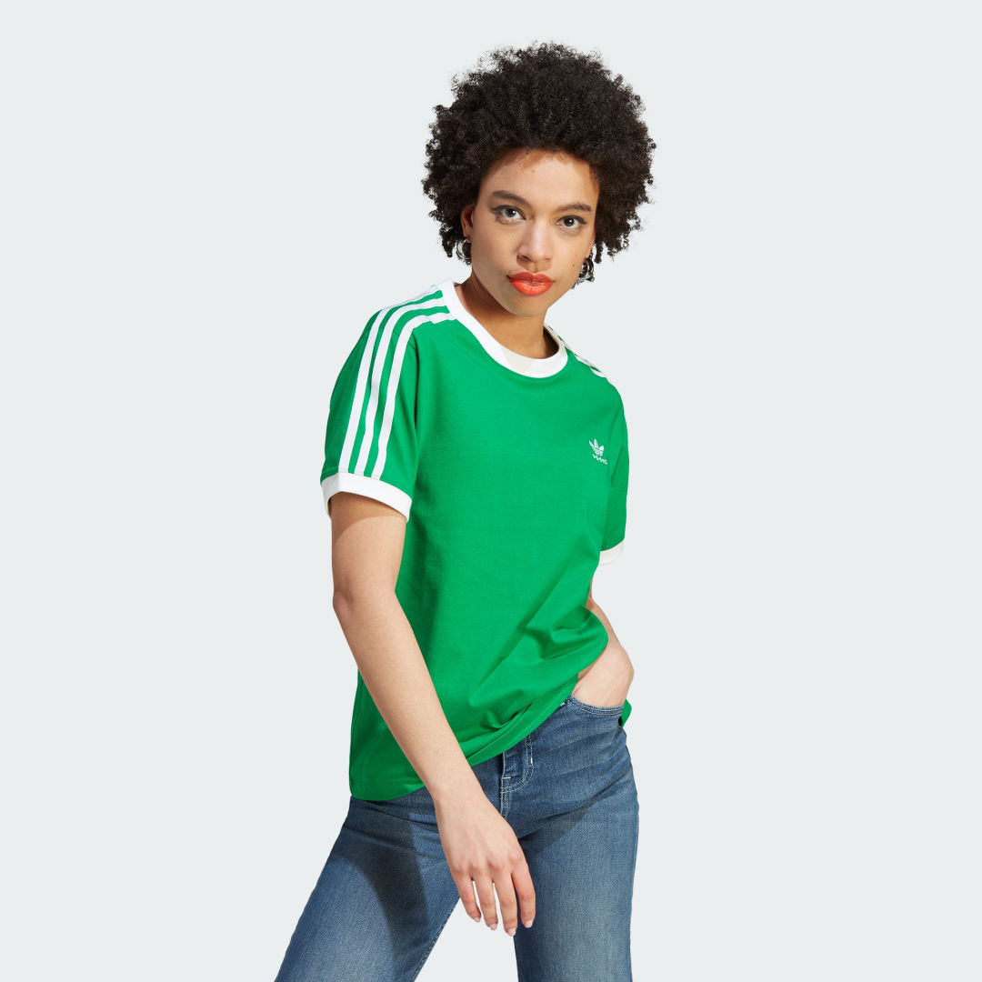Majica kratkih rukava adidas Originals Adicolor Classics 3-Stripes Tee Zelena | IK4047, 0