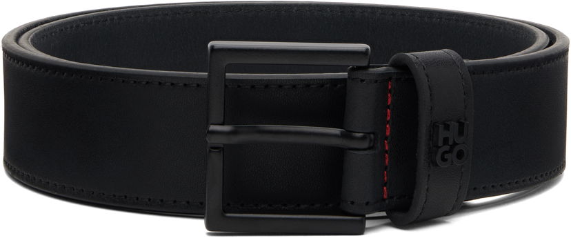 Pojasevi BOSS HUGO Logo Hardware Belt Crna | 50522495