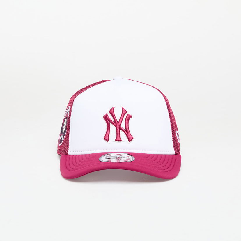 Kapa New Era New Era New York Yankees MLB 9FORTY World Series E-Frame Trucker Adjustable Cap Ružičasta | 60667460