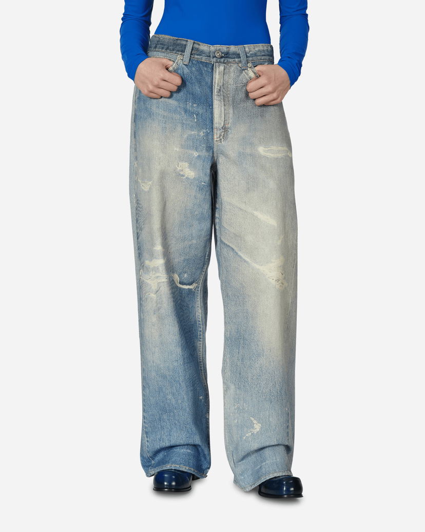 Jeans OUR LEGACY Full Cut Distressed Jeans Plava | W4205TDD 001