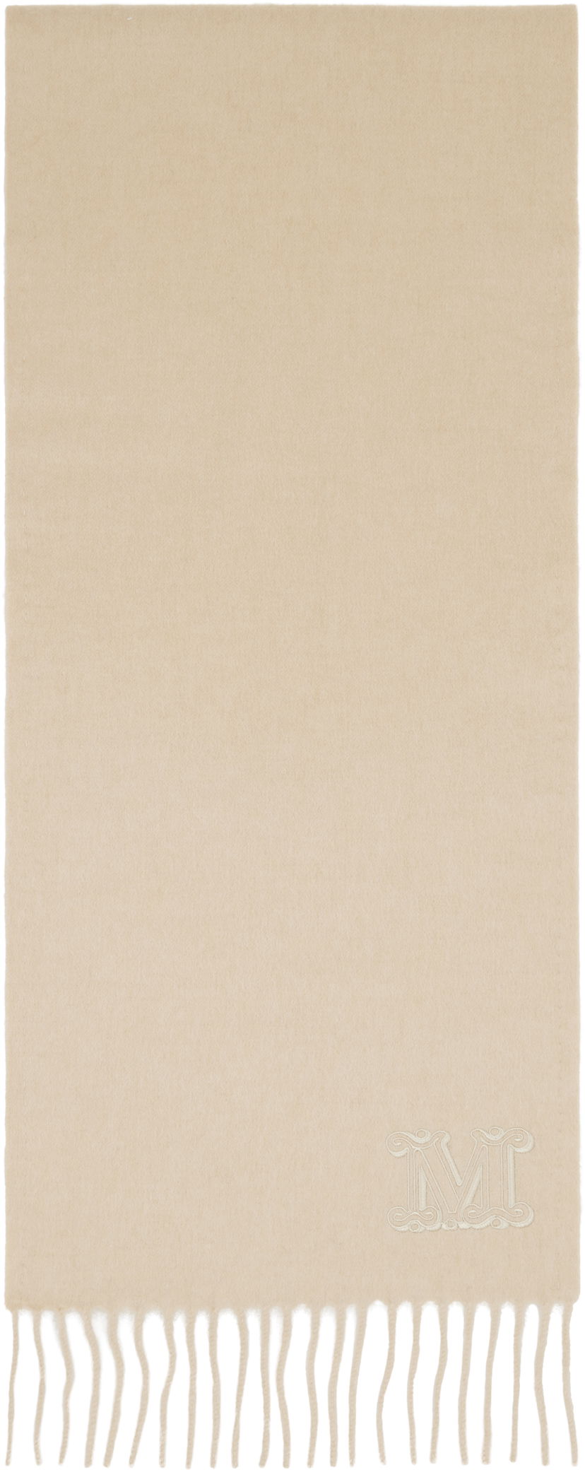 Šal Max Mara Max Mara Clara Scarf Bež | 2524546322600