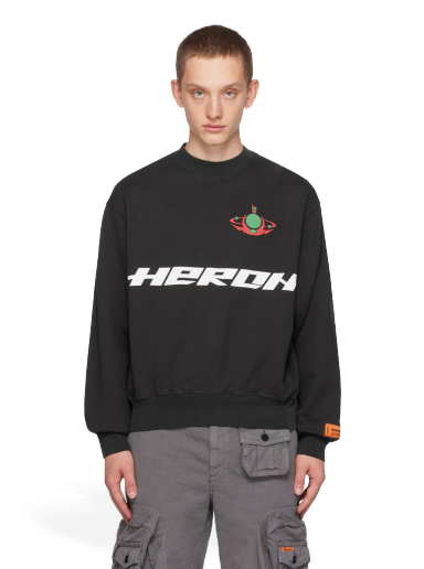 Džemper HERON PRESTON Burn Crewneck Zelena | HMBA020F23JER0071050