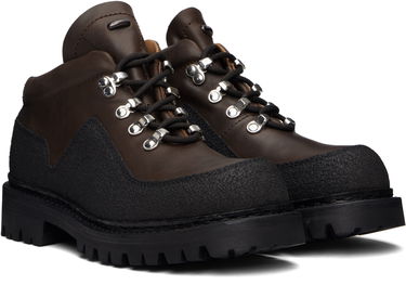 Tenisice i cipele OUR LEGACY Quest Textured-Panel Lace-Up Boots Smeđa | A4257QM, 3