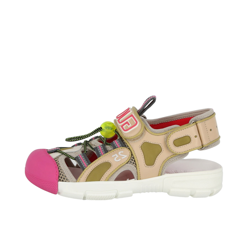 Tenisice i cipele Gucci Tinsel Sport Sandals Crystal Beige (Women's) Višebojno | 570440 98D30 8510