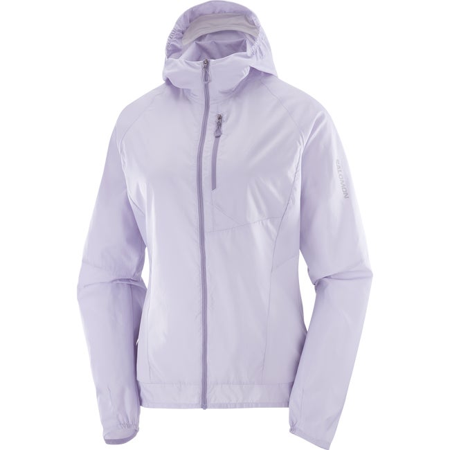 Vjetrovka Salomon Bonatti Cross Wind Jacket Ljubičasta | LC2417600, 1