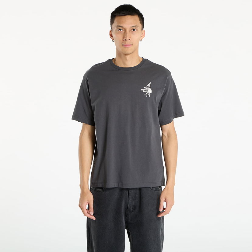 Majica kratkih rukava The North Face Relaxed Fit Graphic Tee Siva | NF0A8E4D0C51