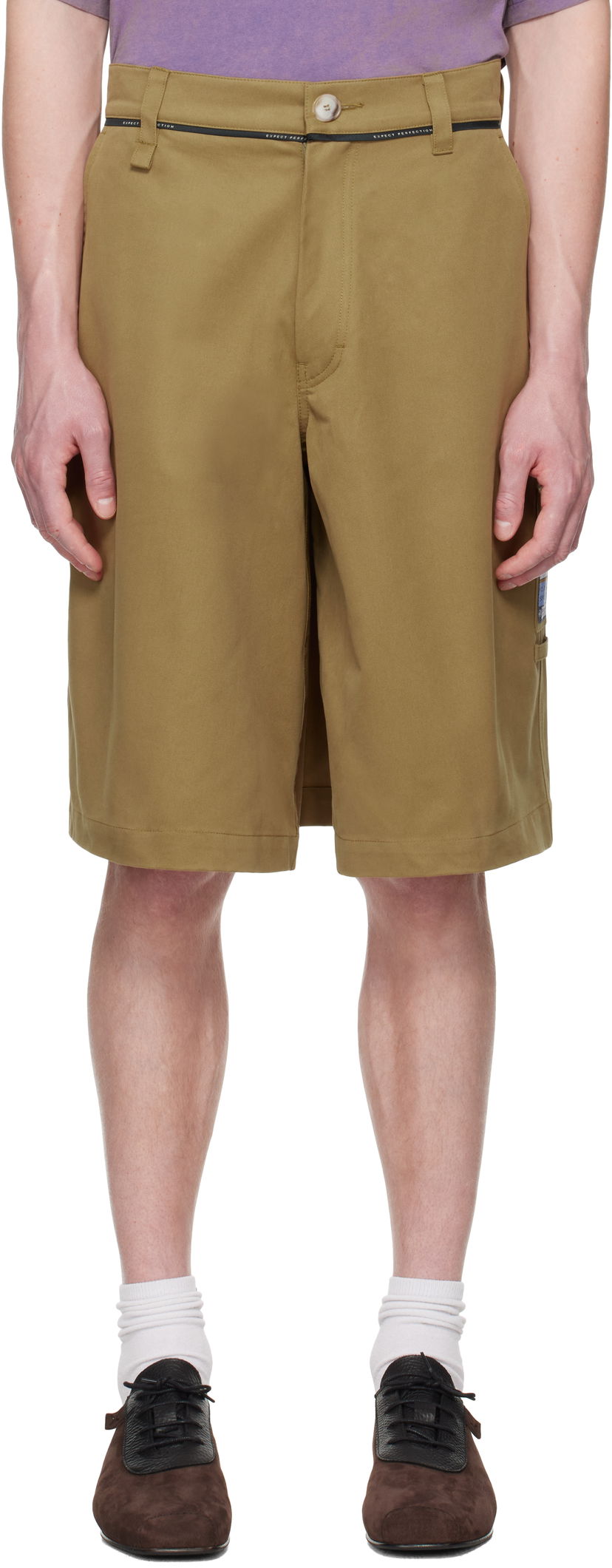 Kratke hlače Martine Rose Martine Rose Twisted Skate Shorts Smeđa | 841WP02707