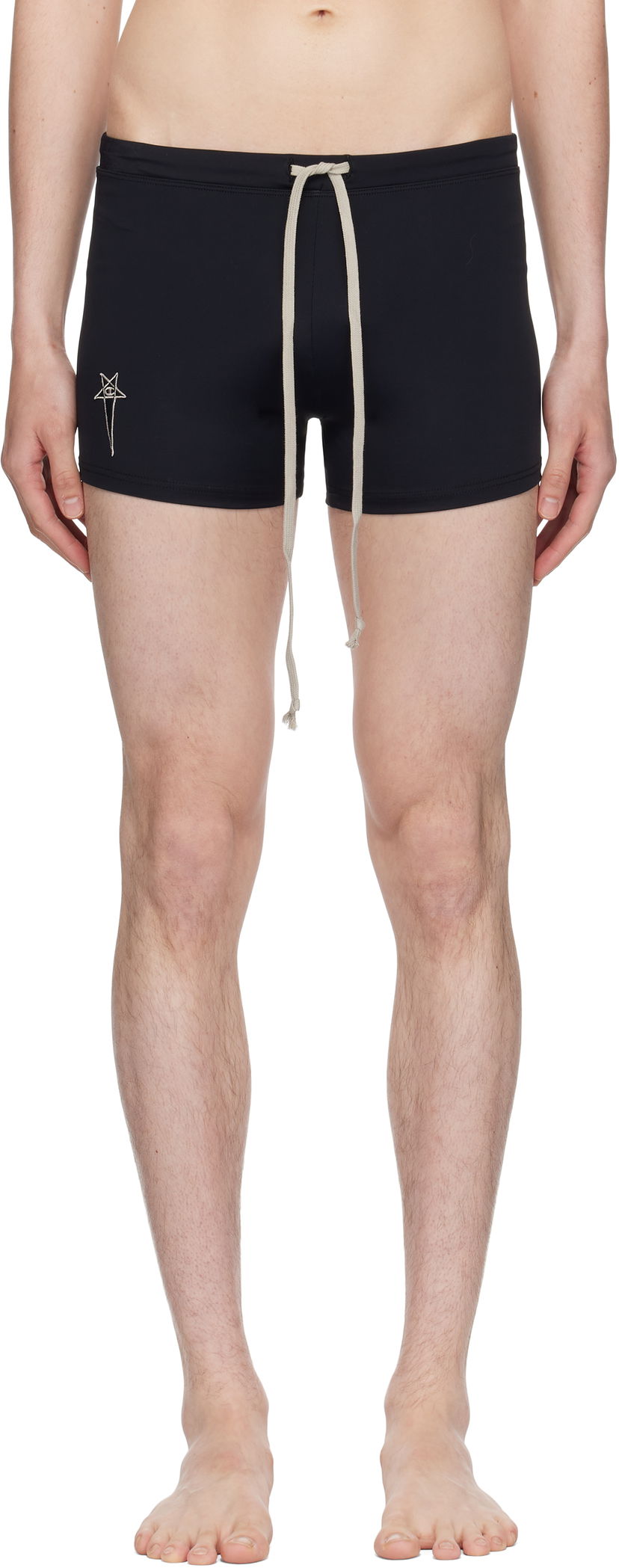 Kupaći kostimi Rick Owens Rick Owens Champion Edition Jersey Swim Shorts Crna | CM01E1691 CHJMW SWIM JERSEY