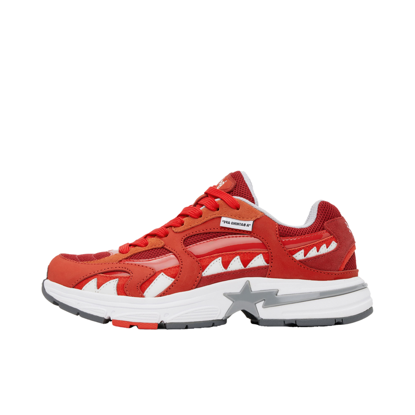 Tenisice i cipele BAPE A Bathing Ape Shark STA M1 Crvena | 001FWK201306M