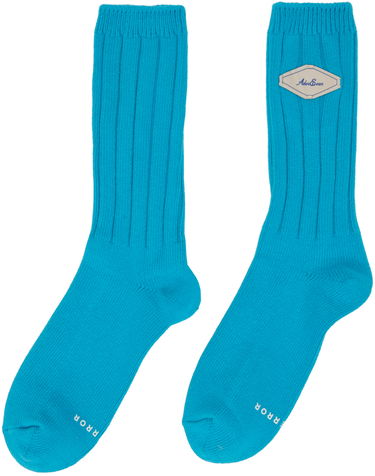 Čarape ADER ERROR ADER error Fluic Ribbed Socks Tirkiz | BMADSSAC0301LB, 1
