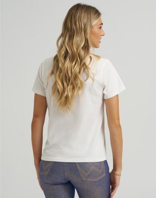 Majica kratkih rukava Wrangler Lainey Wilson Regular Tee Bijela | 112374959:XS, 1