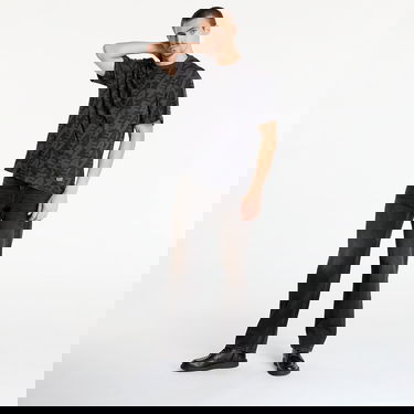 Majica kratkih rukava Emporio Armani T-shirt Train Logo Series Polar Logo All-Over Print Crna | 7M000980AF10378U8117, 3