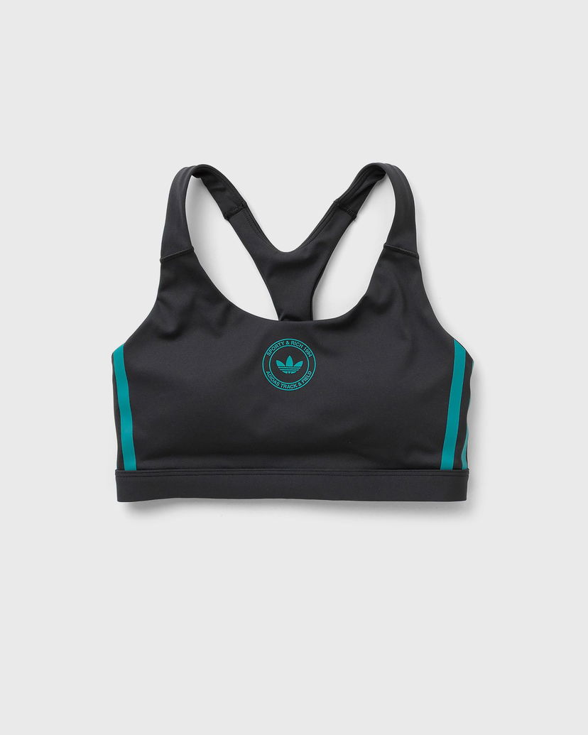 Grudnjak adidas Originals Sporty & Rich Racerback Bralette Crna | KA0710