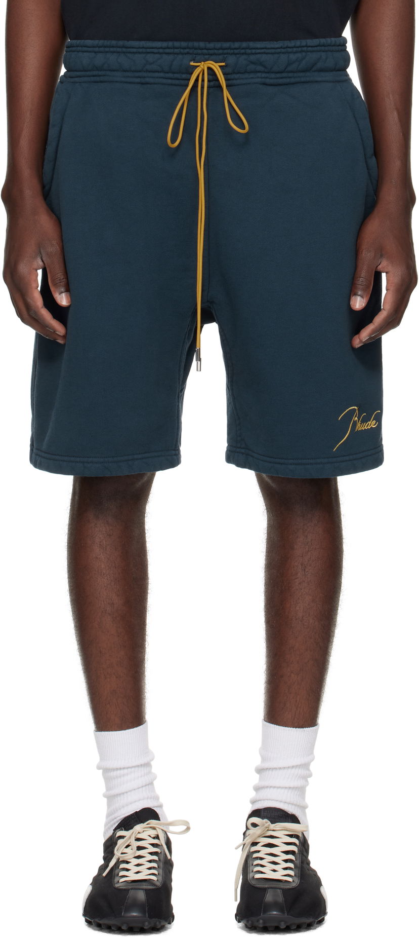 Kratke hlače Rhude Rhude Classique Sweat Shorts Tamnoplava | RHPF25SH01012