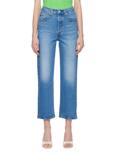 Jeans Levi's Ribcage Jeans Plava | 72693-0177