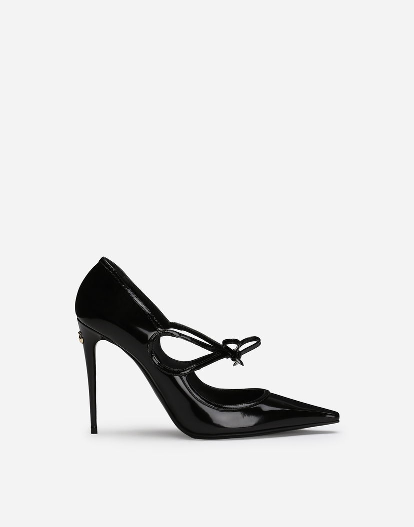 Tenisice i cipele Dolce & Gabbana Polished Calfskin Pumps Crna | CD1853A103780999