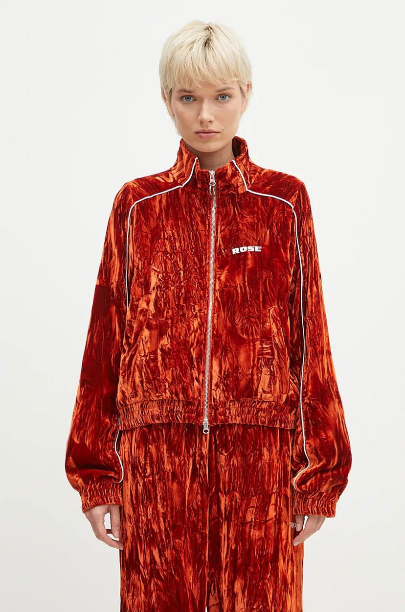 Dukserice Martine Rose Shrunken Track Jacket Crvena | 164WF04202