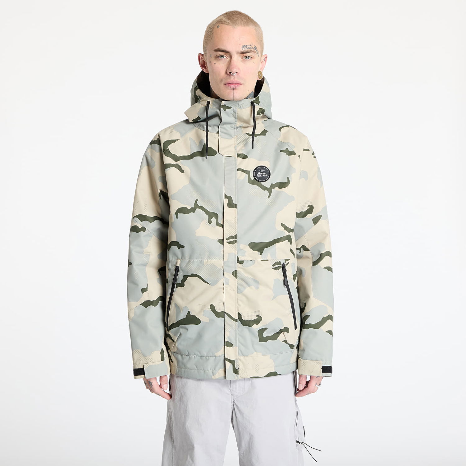 Vjetrovka Horsefeathers Horsefeathers Blake Camo Jacket Bež | OM315E, 0