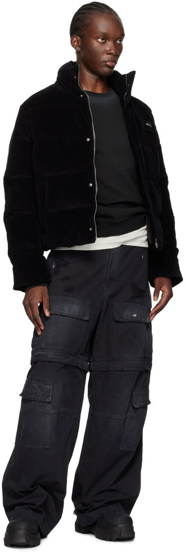 Džemper We11done Faded Sweatshirt Crna | WD-TS2-24-721-U-BK, 3