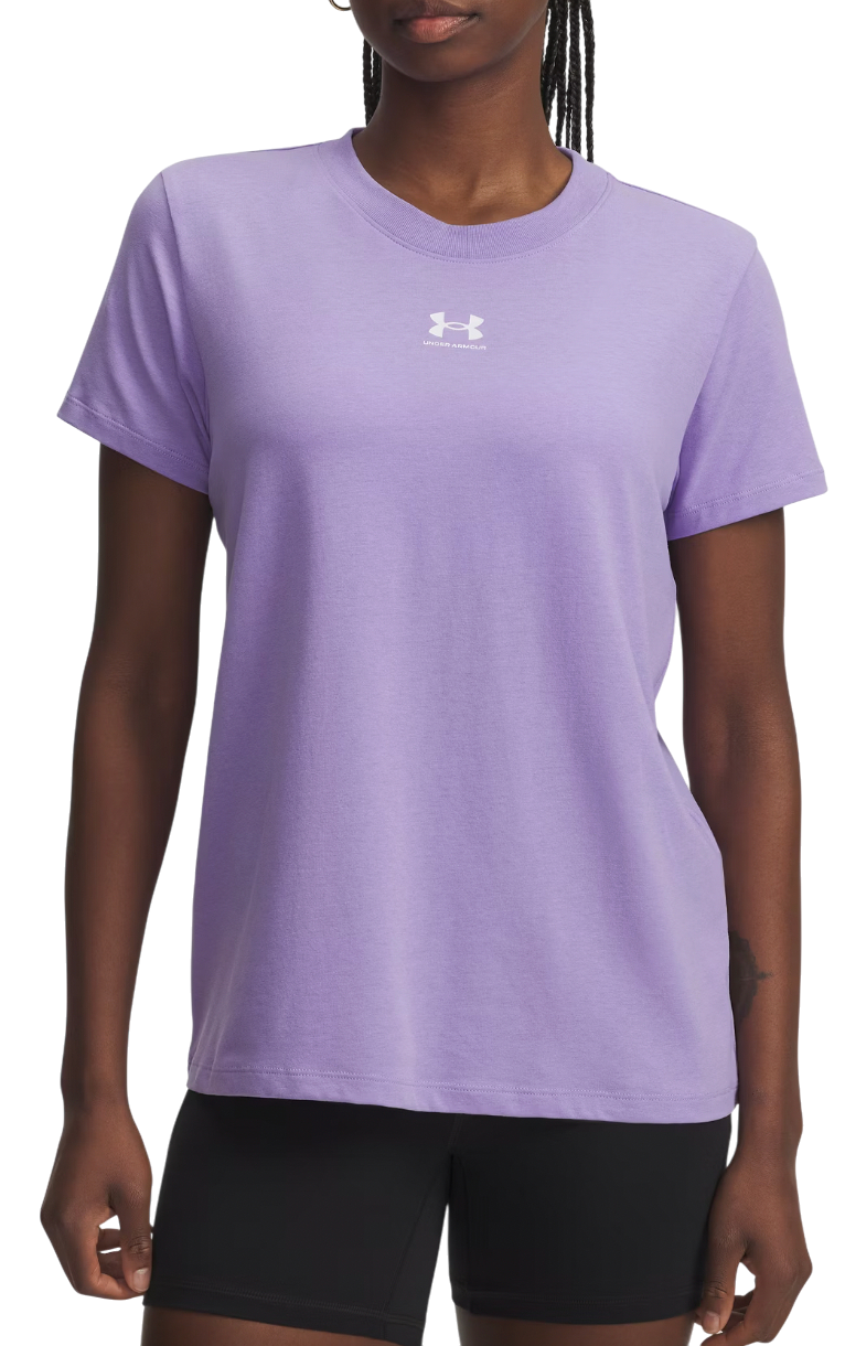Majica kratkih rukava Under Armour Rival Core Short Sleeve T-Shirt Ljubičasta | 1383648-538
