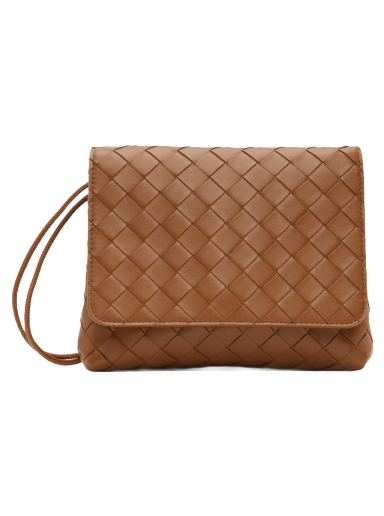 Ručna torbica Bottega Veneta Mini Intrecciato Bag Smeđa | 741897 VCPP3