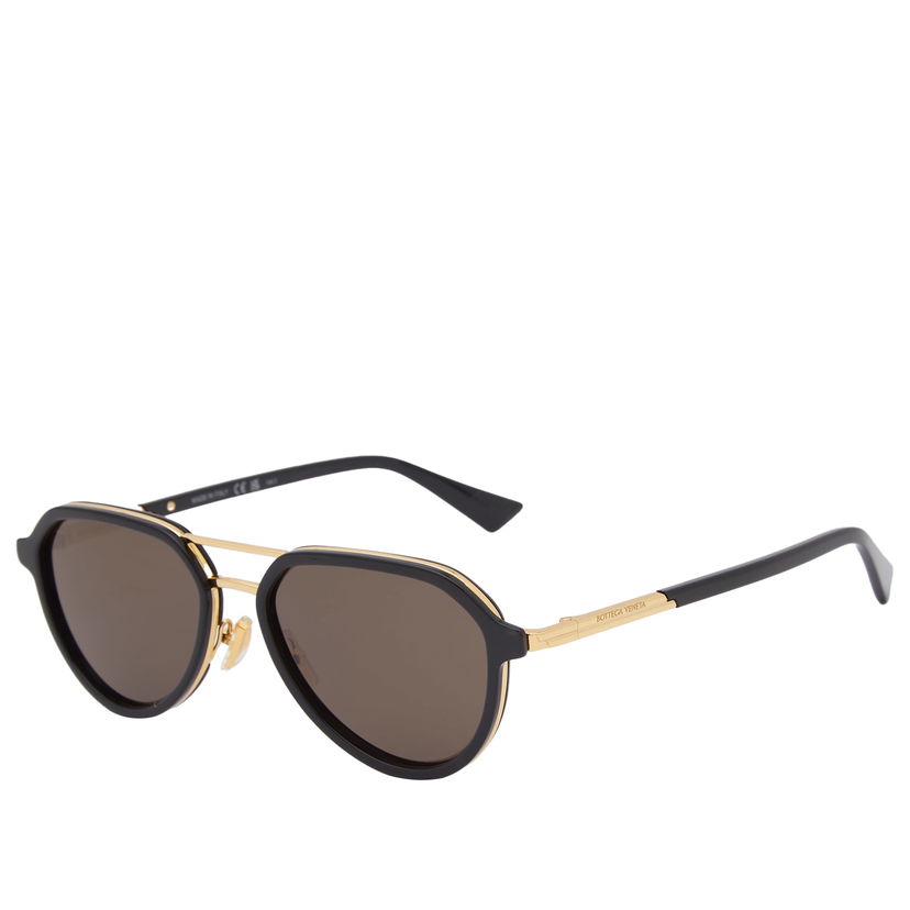 Sunčane naočale Bottega Veneta Bottega Veneta BV1373S Aviator Sunglasses Crna | BV1373S-001