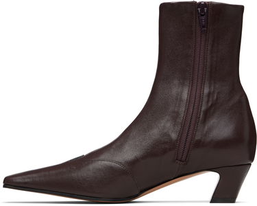 Tenisice i cipele Khaite Black 'The Nevada' Stretch Low Boots Crna | F1068-836, 2