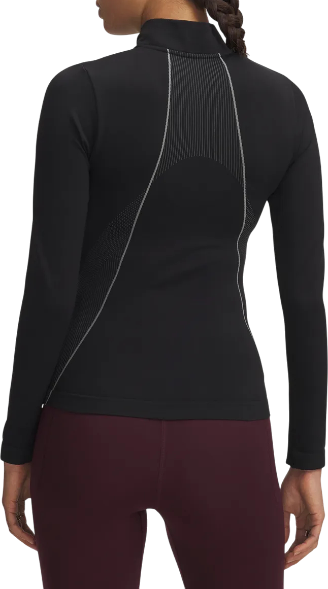 Majica kratkih rukava Under Armour Long Sleeve Vanish Seamless Quarter Zip Top Crna | 6000644-003, 1