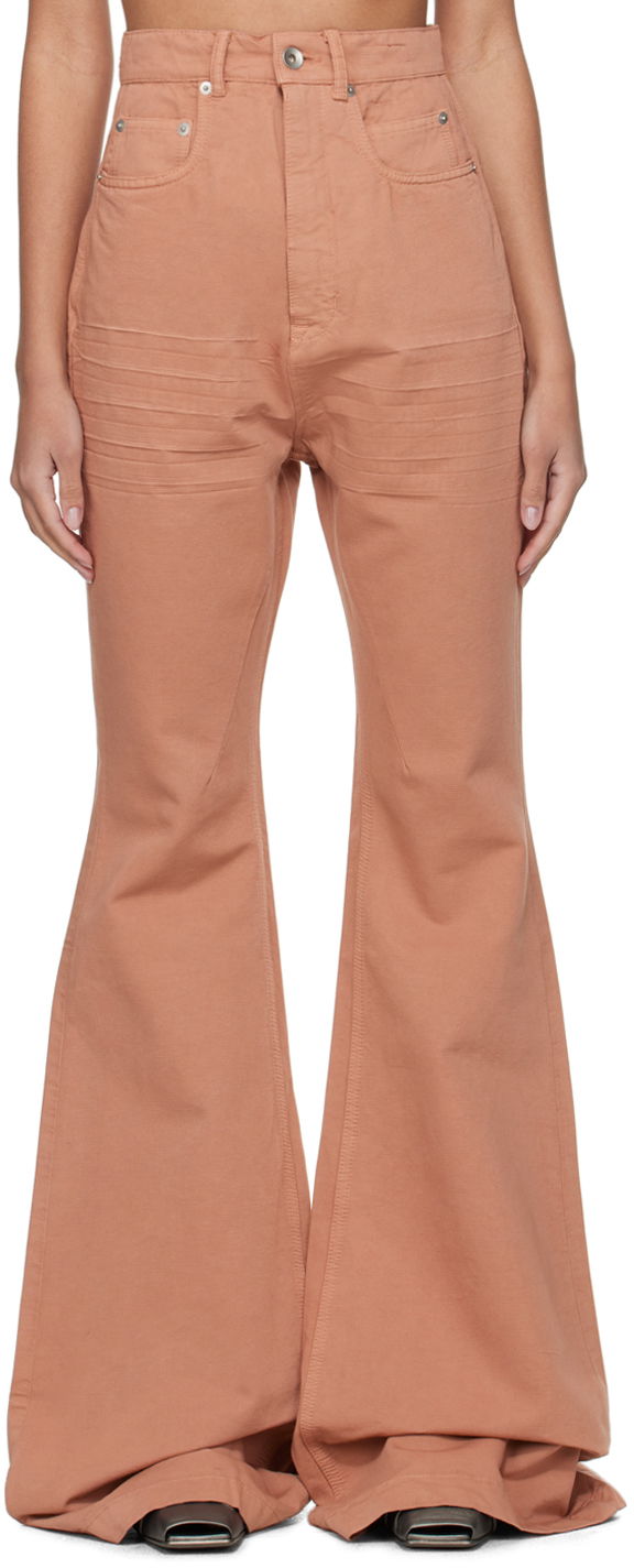 Jeans Rick Owens Rick Owens DRKSHDW Bolan Flare Jeans Narančasta | DS01D1311 CB
