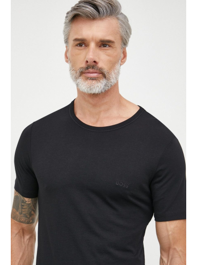 Majica kratkih rukava BOSS T-Shirt Cotton Crna | 50475284