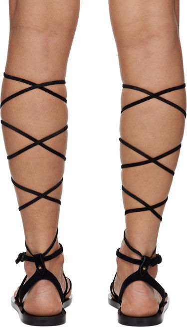 Tenisice i cipele ISABEL MARANT Isabel Marant Azzi Suede Gladiator Sandals Crna | SD0254FA-C2A03S, 1