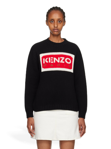 Džemper KENZO Paris Intarsia Crna | FD62PU4313LA
