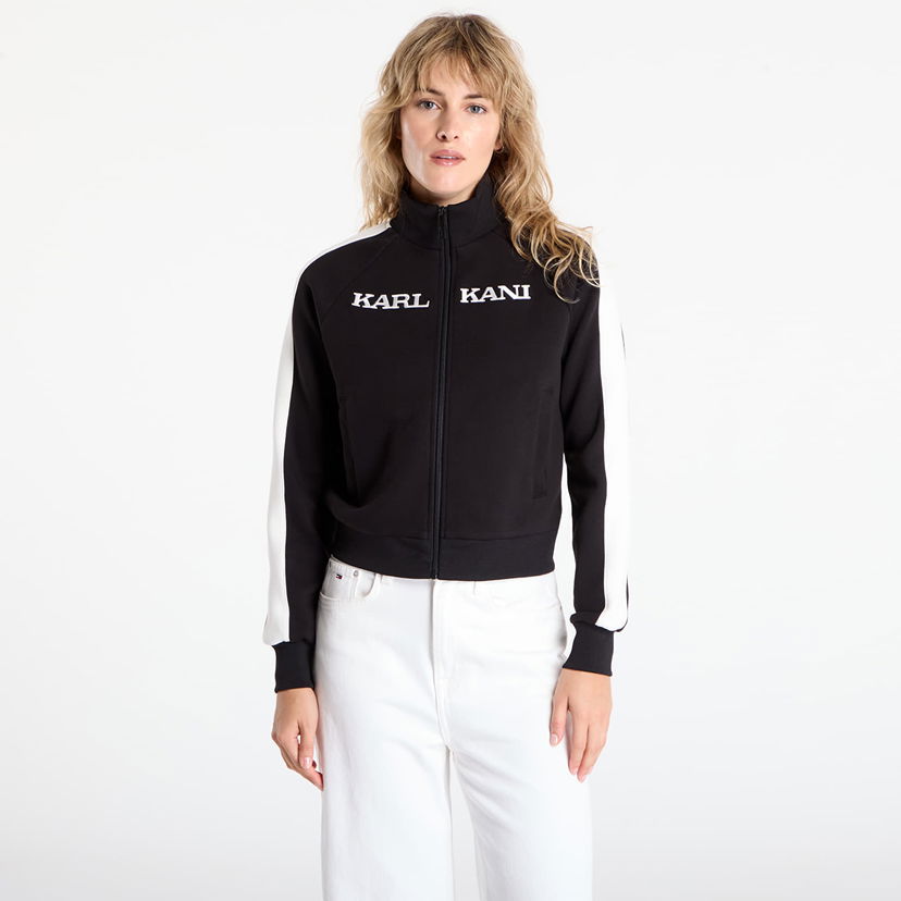 Jakna Karl Kani Karl Kani Retro Sidestripe Track Jacket Crna | PD00005496