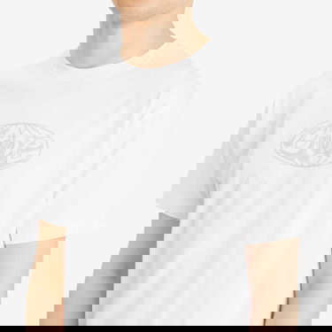 Majica kratkih rukava Dime Dime Globe T-Shirt, Size Large Bijela | DIMESP2561WHT, 5