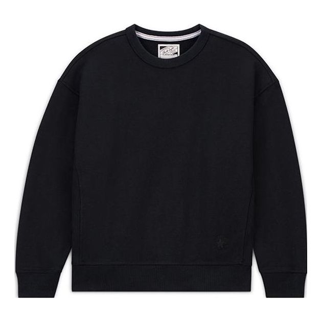 Dukserice Converse Gold Standard Crew Sweatshirt Crna | 10025916-A03