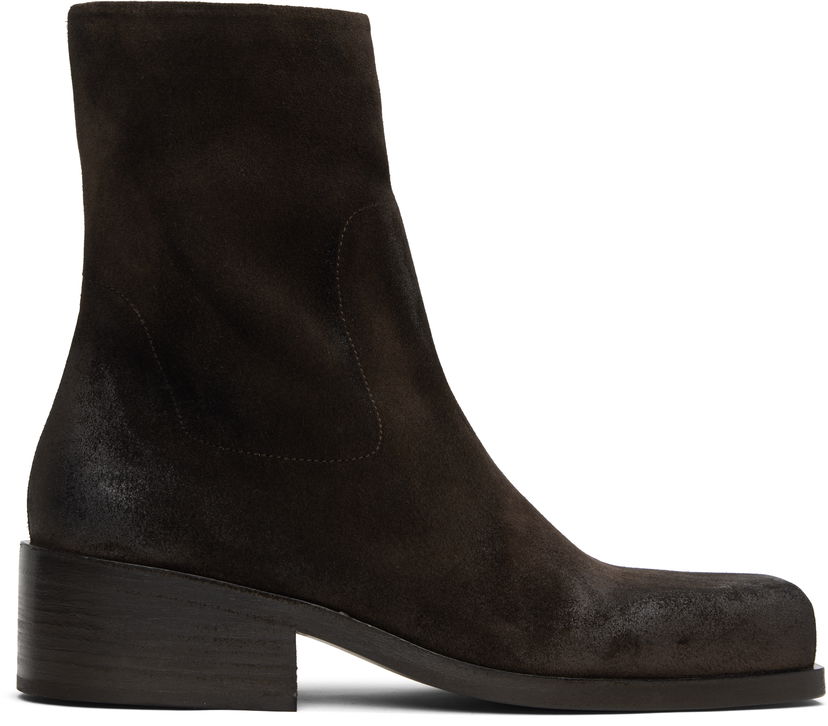 Odjeća Marsèll Marsèll Cassello Suede Ankle Boots Smeđa | MM4340 P024460
