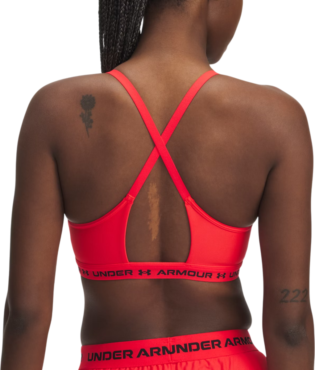 Grudnjak Under Armour Under Armour UA Crossback Low Sports Bra Crvena | 1386424-714, 1