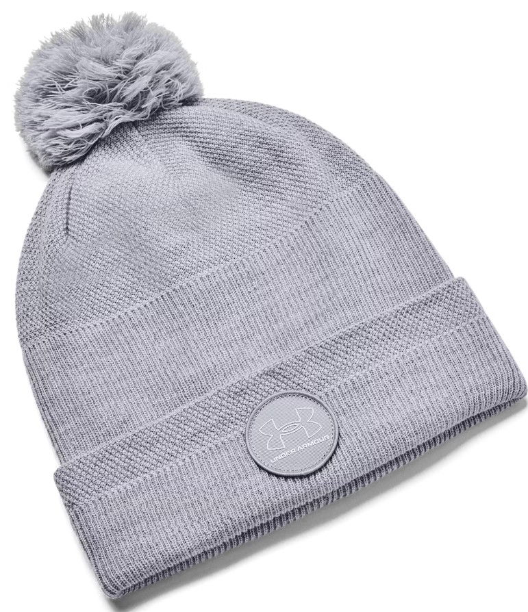 Kapica Under Armour Under Armour UA Driver Pom Beanie Siva | 1373107-035