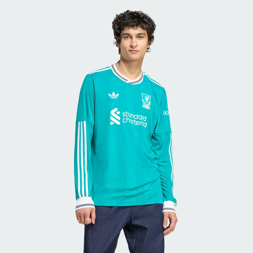 Dres adidas Performance Liverpool FC 25/26 Third Kit Tirkiz | JV6464
