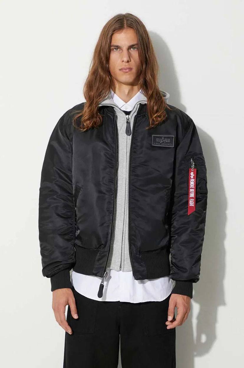 Bomber jakna Alpha Industries MA-1 D-Tec Bomber Jacket Crna | 183110.03