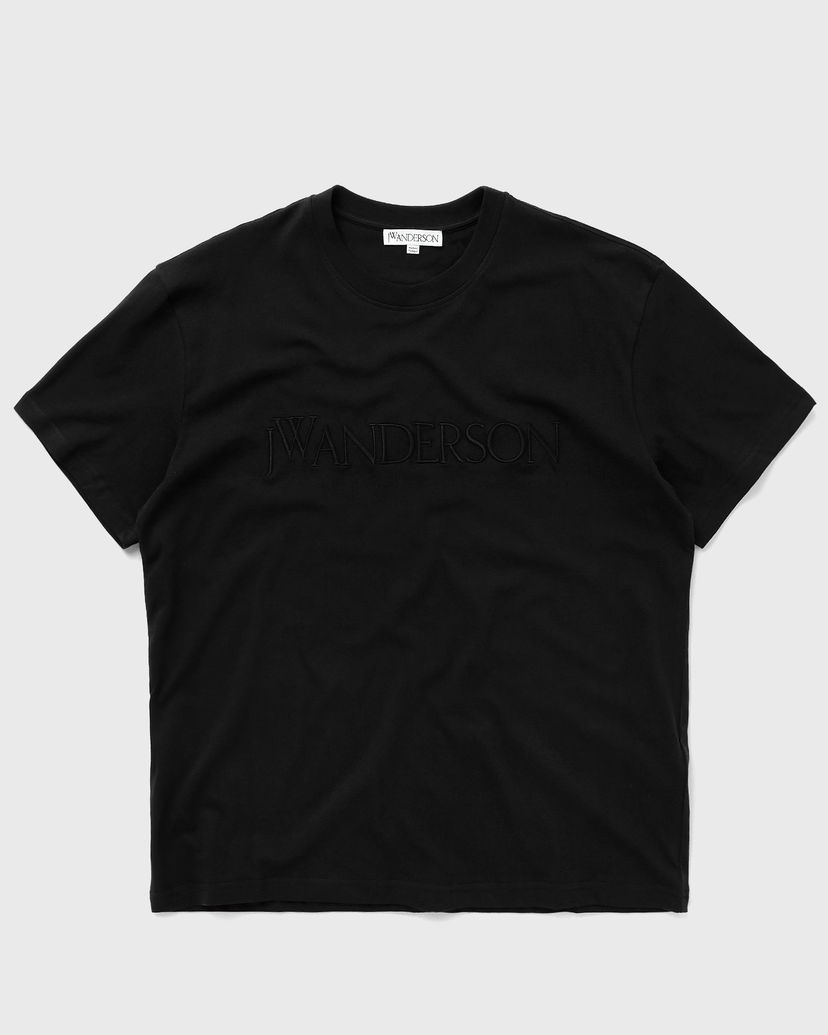 Majica kratkih rukava JW Anderson LOGO EMBROIDERY TEE Crna | JT0211-PG0980-999