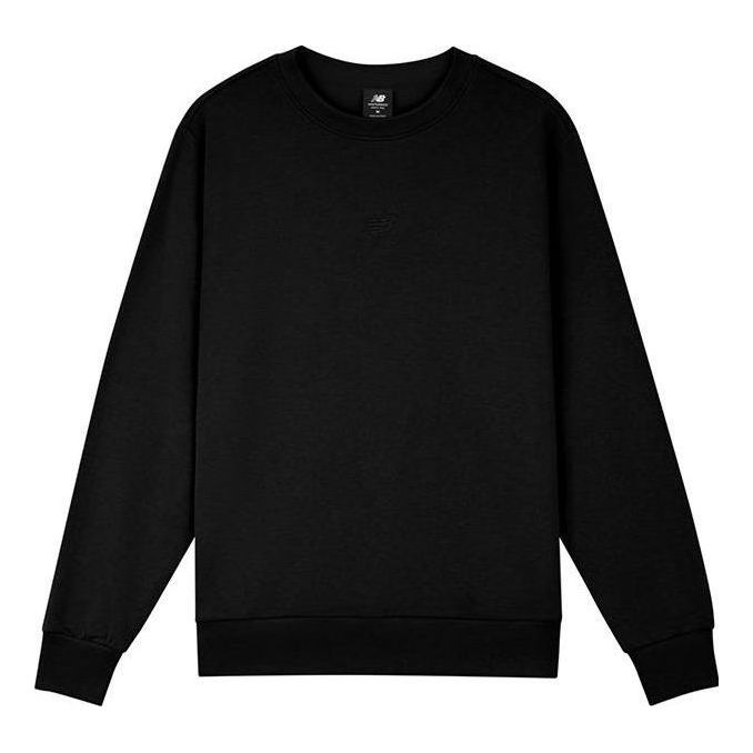 Džemper New Balance Pullover Sweatshirt Crna | AMT33334-BK